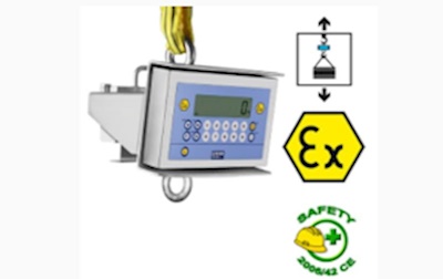 MCWX2GD : ATEX ZONE 1/21 VE ZONE 2/22 SINIFI VİNÇ KANTARI